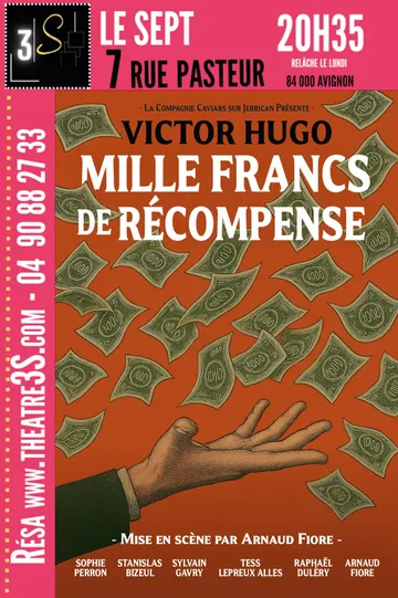 Mille Francs de Récompense - Affiche