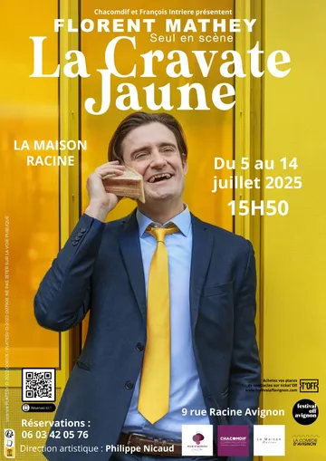 La Cravate Jaune - Affiche