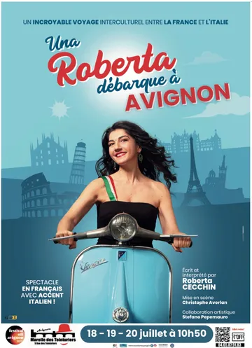 Una Roberta Débarque à Avignon - Affiche